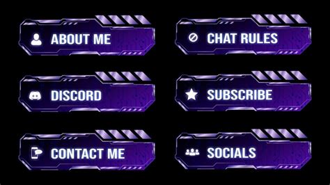 free twitch panels maker